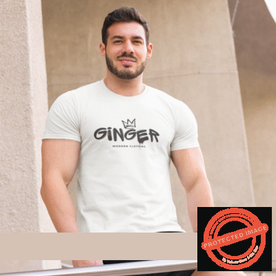 Customized Print 140 GSM White Round Neck Half Sleeve Men's T-Shirt